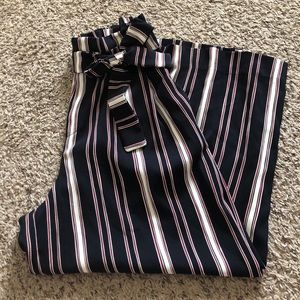 Zara cropped flowy pants